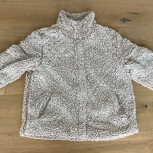 Thread & Supply Beige Pink Teddy Jacket